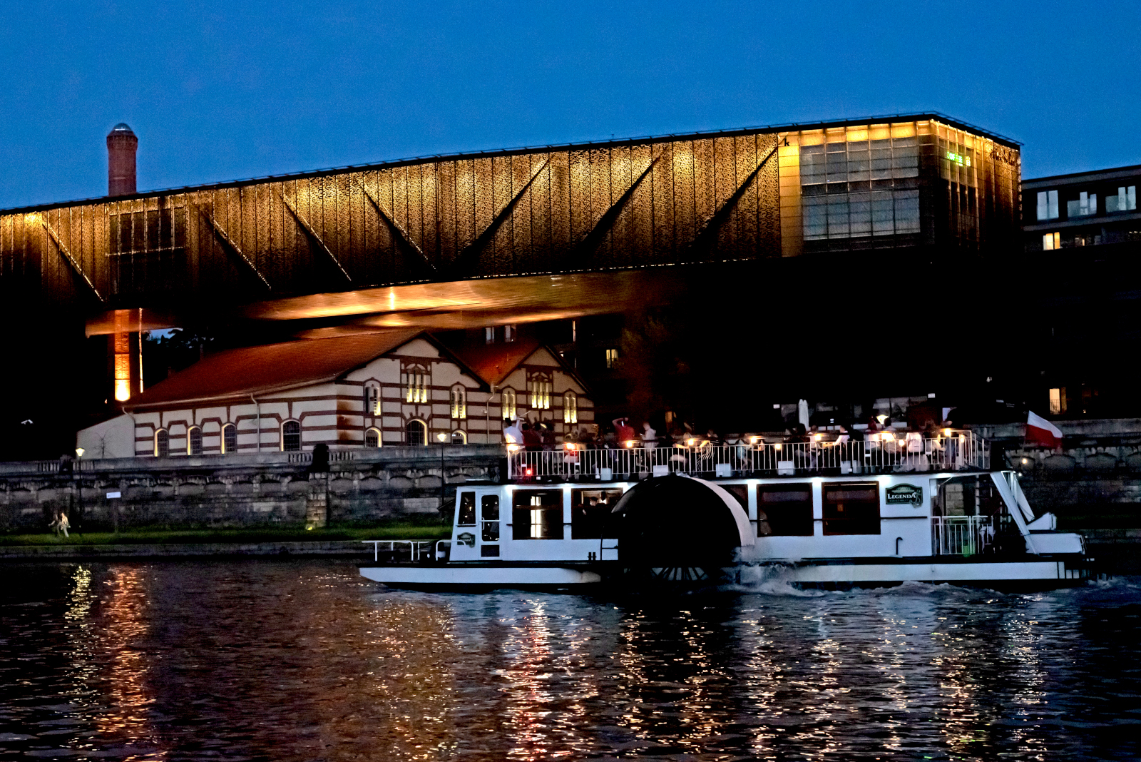 Evening Vistula River cruise